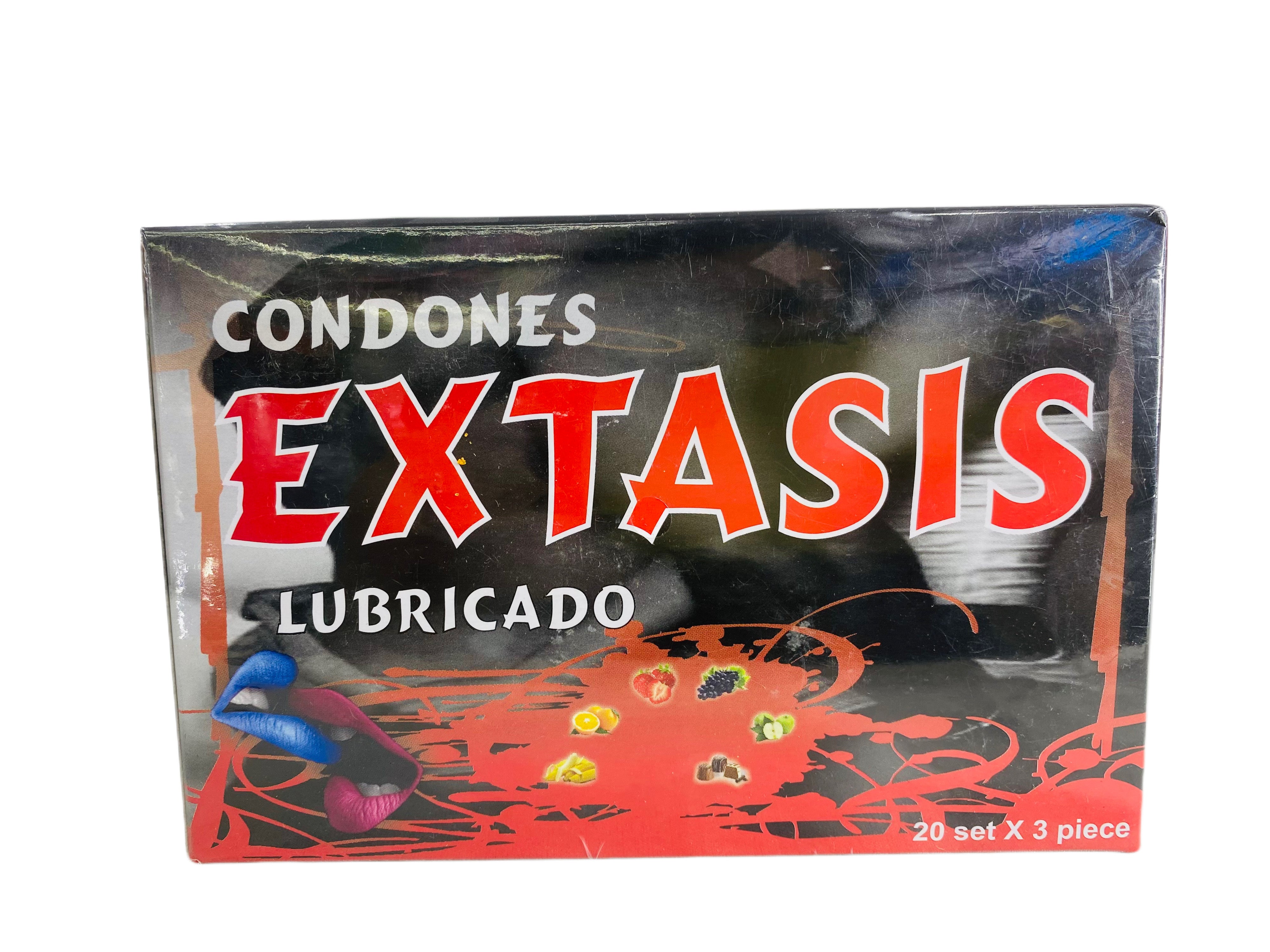 PRESERVATIVO EXTASIS LUBRICADO PRESERVATIVO EXTASIS LUBRICADO